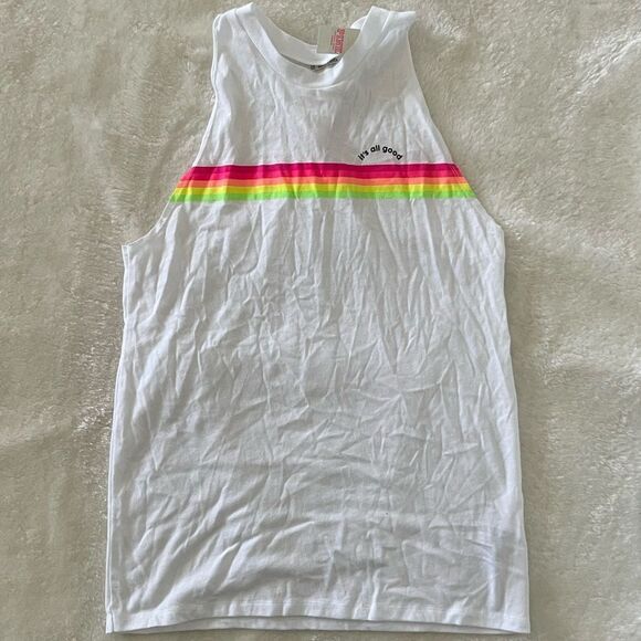 Pink VS “It’s All Good” Tank Top - Picture 1 of 5